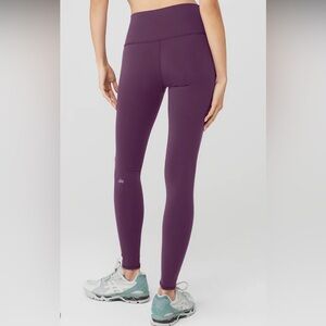 ALO Yoga Leggings High Waist XS Purple